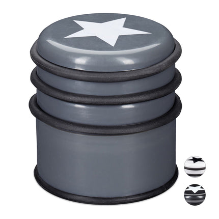 Door stop with star