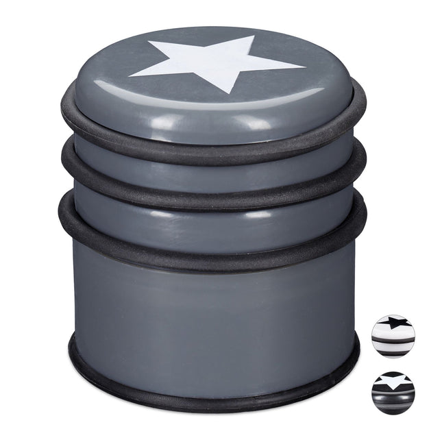 Door stop with star