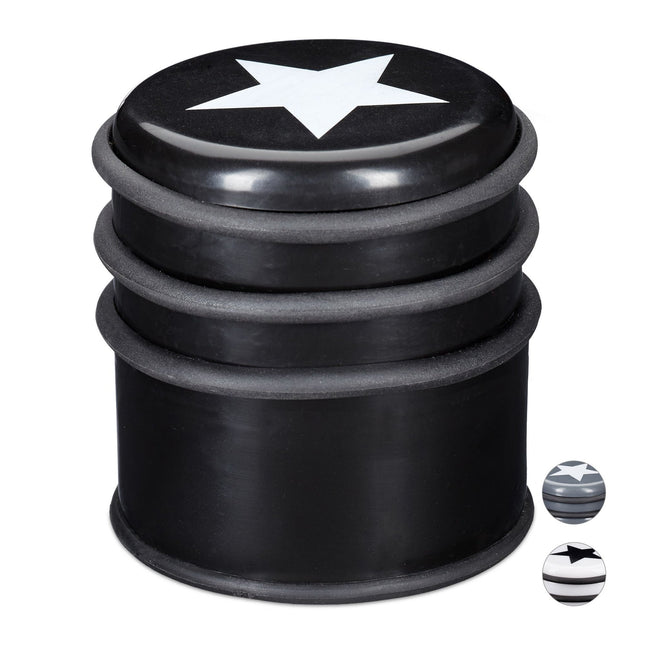 Door stop with star