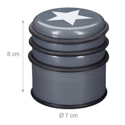 Door stop with star