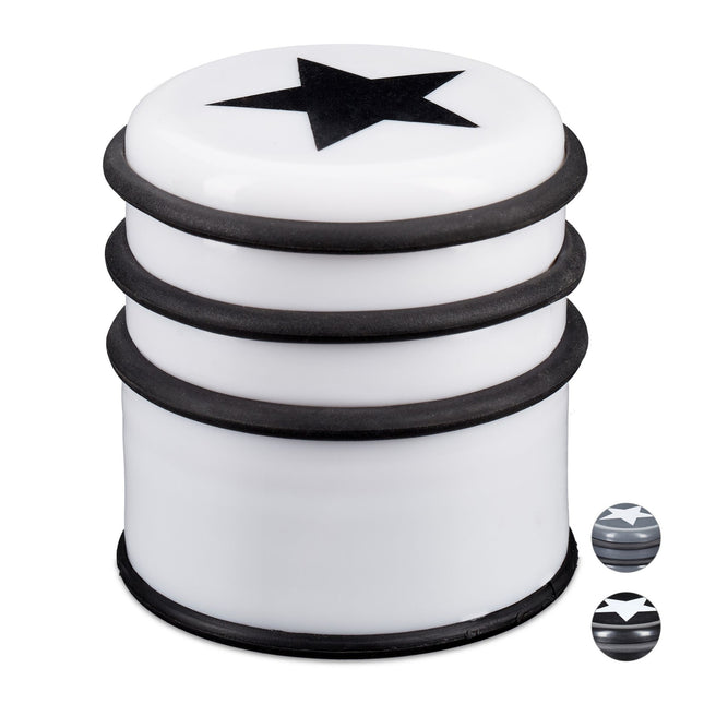 Door stop with star