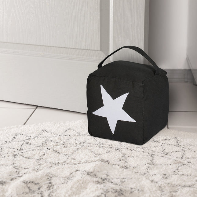 Door stop with star motif, set of 2