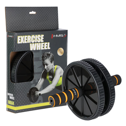Double Ab Roller Wheel with Dual Wheels