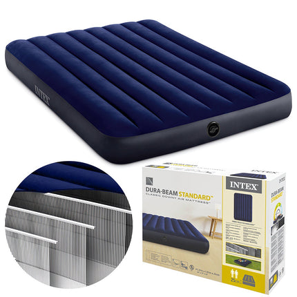 Double Air Mattress with Fiber-Tech, 137x191x25 cm