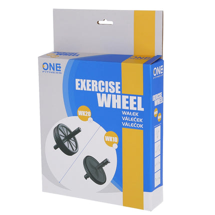Double Exercise Wheels for Fitness Training