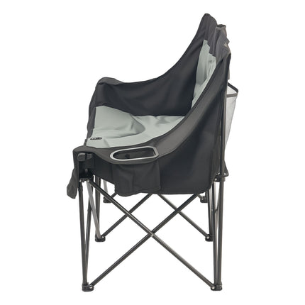 Double Folding Camping Chair, 300 kg Capacity, Cup Holders