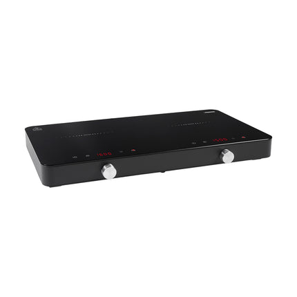 Double Induction Hob 3500W with Touch Control and Timer, Digital Display