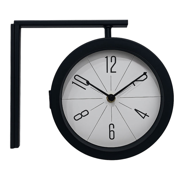Double-Sided Modern Wall Clock – Silent Movement