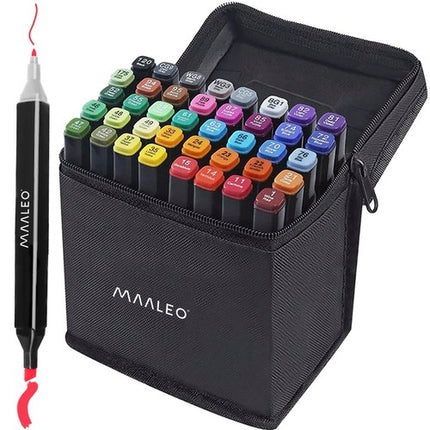 Double-sided markers/pens - set of 40 pieces 22810