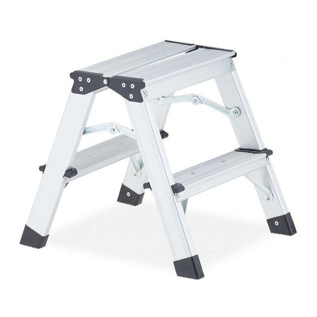Double-sided stepladder