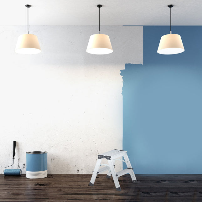 Double-sided stepladder