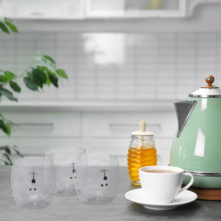 Double-walled glasses "Isbjörn" - set of 3