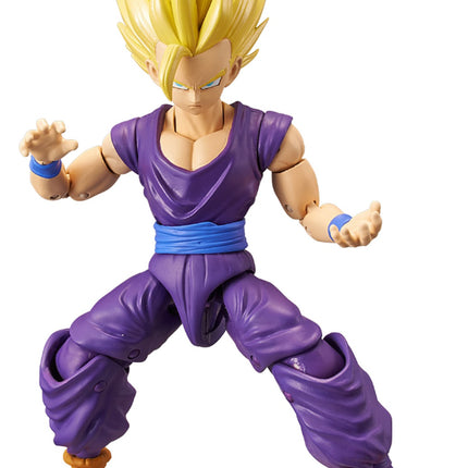 Dragon Stars Poseable Figure With Accessories, 16 Cm - Super Saiyan 2 Gohan