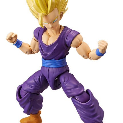 Dragon Stars Poseable Figure With Accessories, 16 Cm - Super Saiyan 2 Gohan