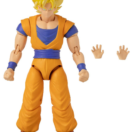 Dragon Stars Poseable Figure With Accessories, 16 Cm - Super Saiyan Goku