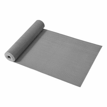 Drainage Mat Roll, PVC Non-Slip, 90 x 500 cm, Gray