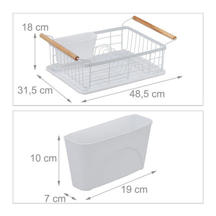 Drain stand with automatic drain