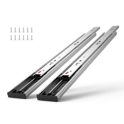 Drawer Slides, 18-Inch Side-Mount Full-Extension Soft-Close, 10 Pairs