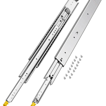 Drawer Slides, Locking Full Extension, 30-Inch, 500 lb