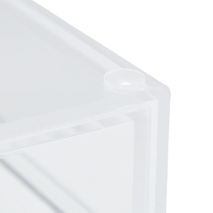 Drawer box in acrylic