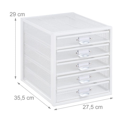 Drawer box with 5 drawers