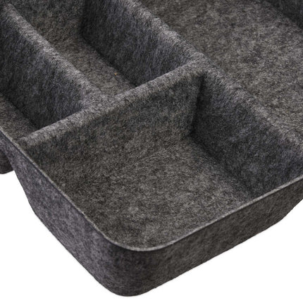 Drawer divider made of felt