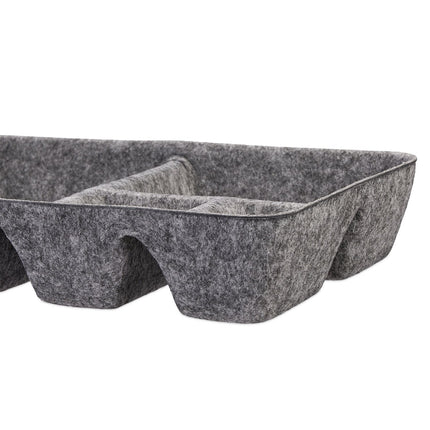 Drawer divider made of felt
