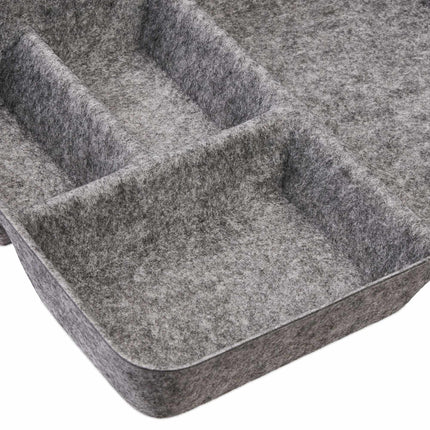 Drawer divider made of felt
