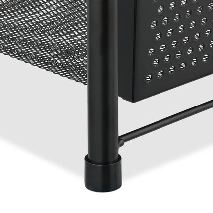 Drawer shelf with pull-out basket