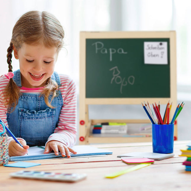 Drawing easel for children with whiteboard