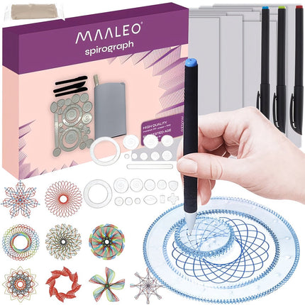 Drawing set - spirograph Maaleo 24346