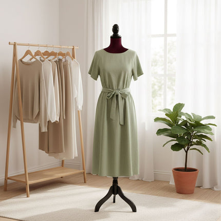 Dress Form with Stand, Velvet, Adjustable, Size 36/38