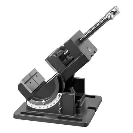 Drill Press Tilting Vise, 4.25 in Jaw, 0–90 Cast Iron
