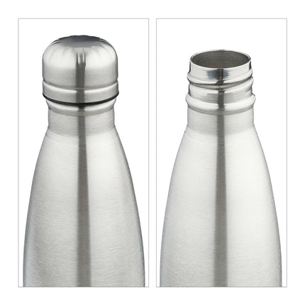 Drinking bottle in stainless steel 500 ml