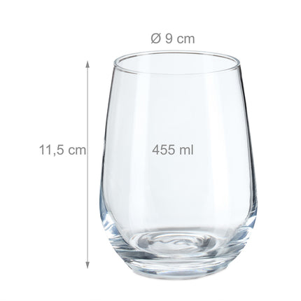 Drinking glass 6-pack