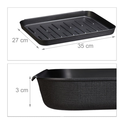 Drip tray for shoes - set of 3