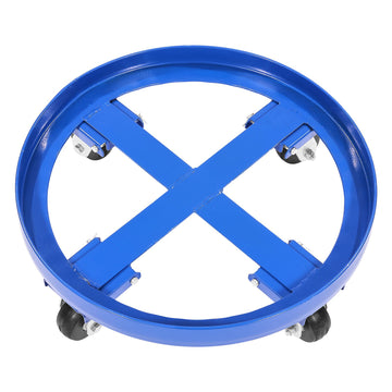 Drum Dolly for 55-Gallon Barrels, 2000 lb, 4 Swivel Casters