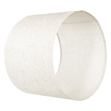Drum Lamp Shade Replacement, 13 x 13 x 10 In, Light Linen