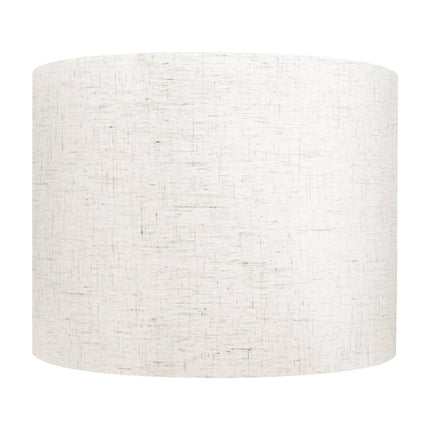 Drum Lamp Shade Set of 2, 16 x 16 x 12 in Linen