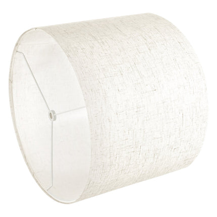 Drum Lamp Shades, Set of 2, 13x13x10 in Linen