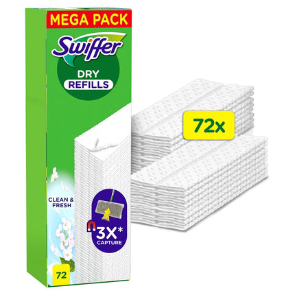 Dry Floor Cleaning Cloths with Scent, 72 Pack