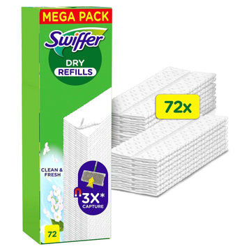 Dry Floor Cleaning Cloths with Scent, 72 Pack