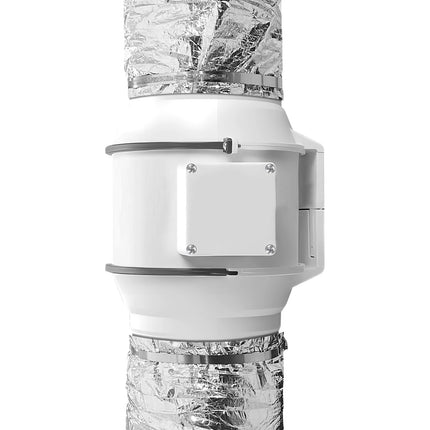 Dryer Vent Hose 5 in x 25 ft Insulated Duct, 2 Clamps