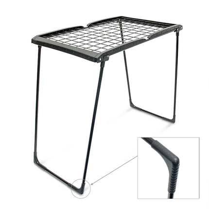 Drying rack foldable black
