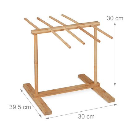Drying rack for pasta with 8 arms