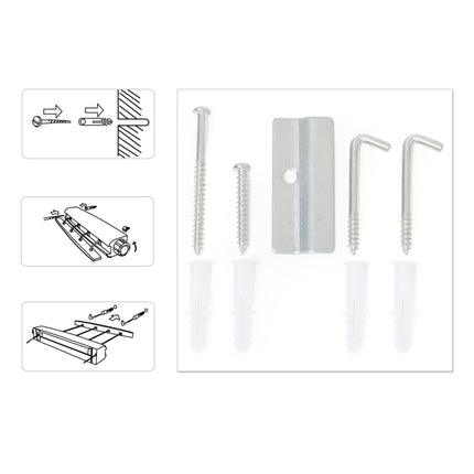 Drying rack wall