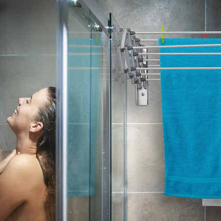 Drying rack wall