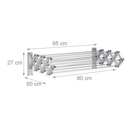 Drying rack wall