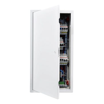 Drywall Access Panel, 64x34 cm Galvanized Steel, White