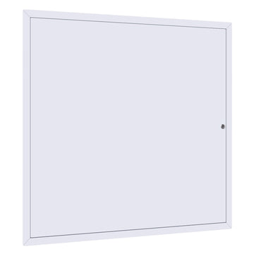 Drywall Access Panel 64x64 cm, Hinged Keyed Steel Door